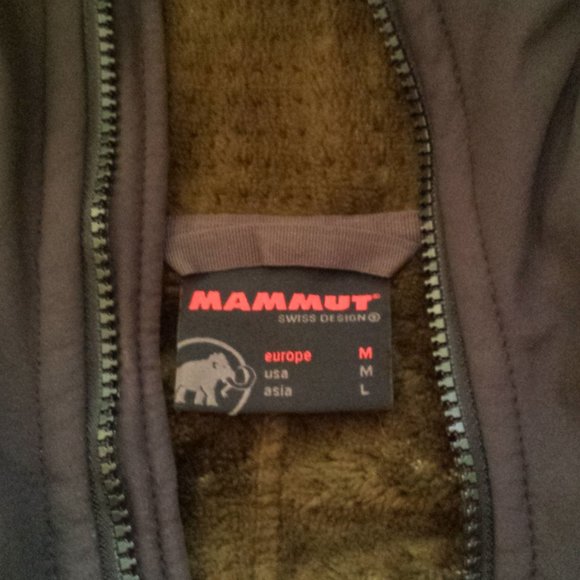 Mammut Medium Men's black Polartec softshell - Picture 5 of 5